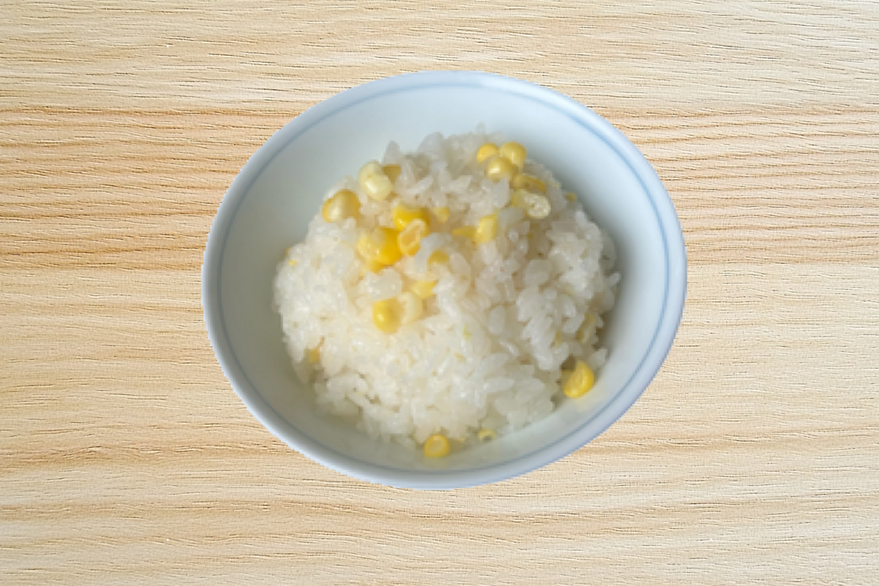もろこし炊き込みご飯